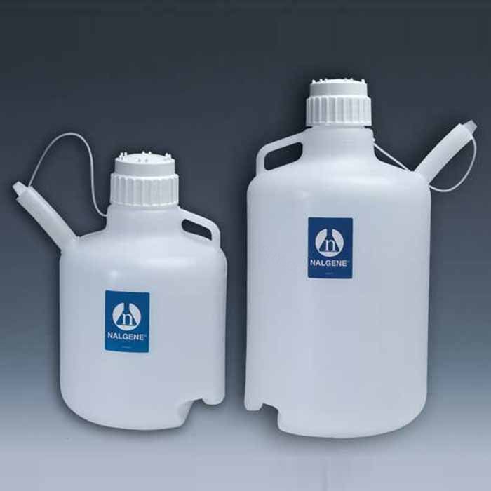 LPE 安全分液大壶 LDPE 白色PP螺旋盖 20L 自然色