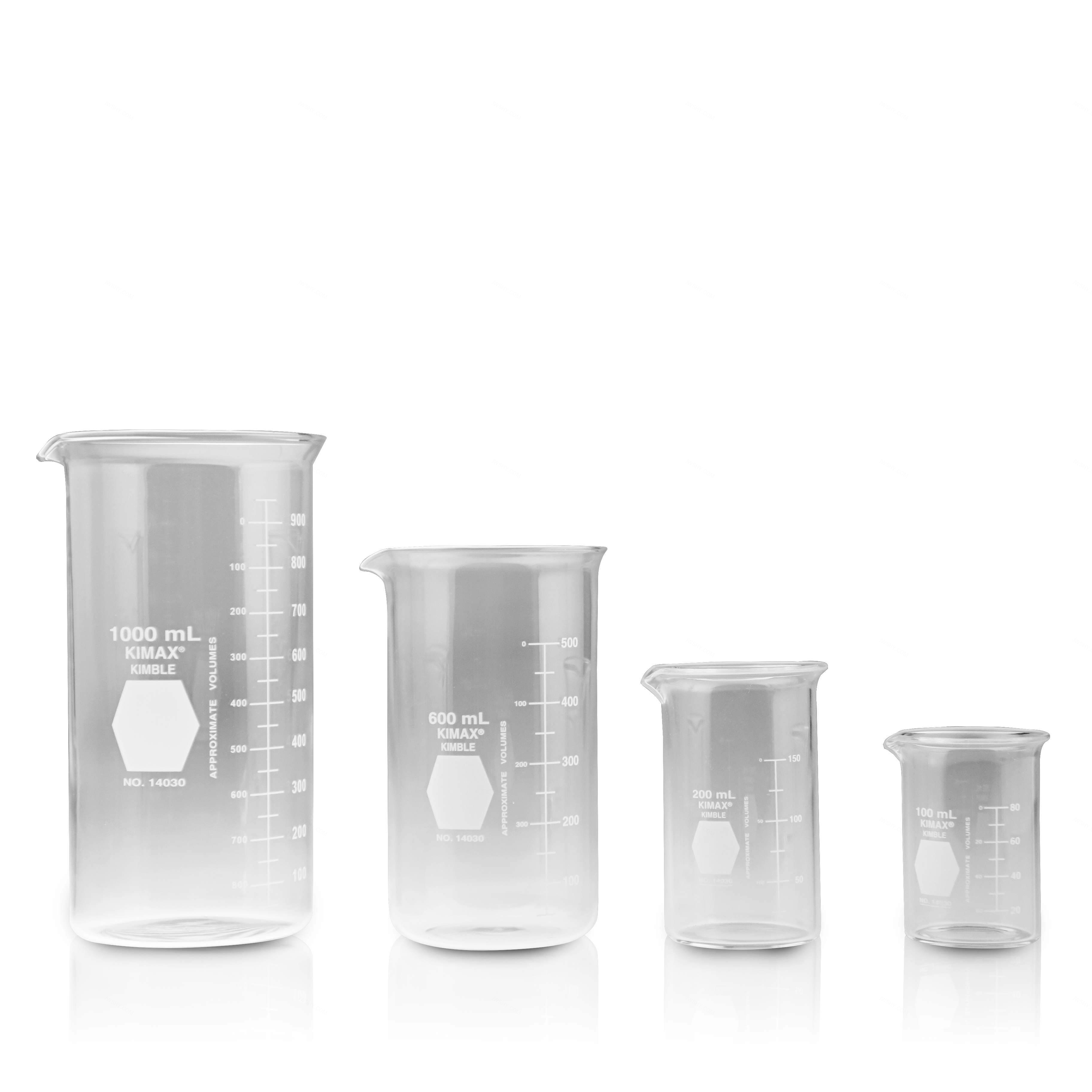 高型烧杯 具嘴 1L - KIMBLE