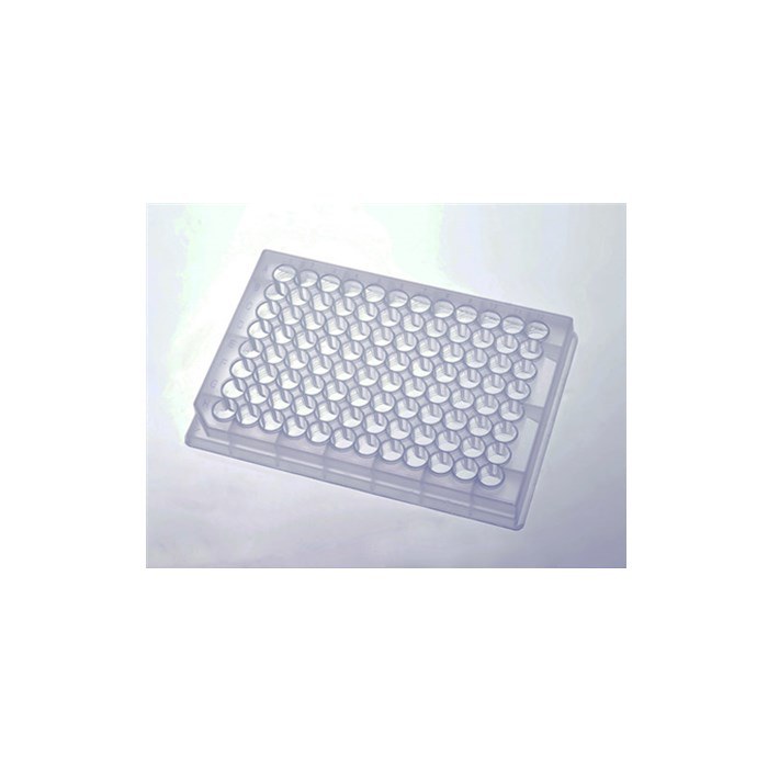 330&mu;L 96孔深孔板，透明，无菌，96圆形孔，V形底