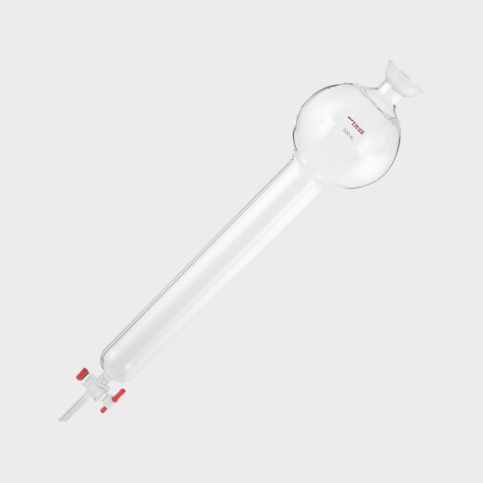 球碗口具存储球层析柱 500ml，外径：46mm，有效长度：305mm，35/20 特优级