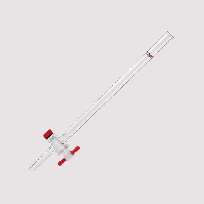 具四氟节门层析柱 外径：13mm，有效长度：203mm，节门孔径：2mm 特优级