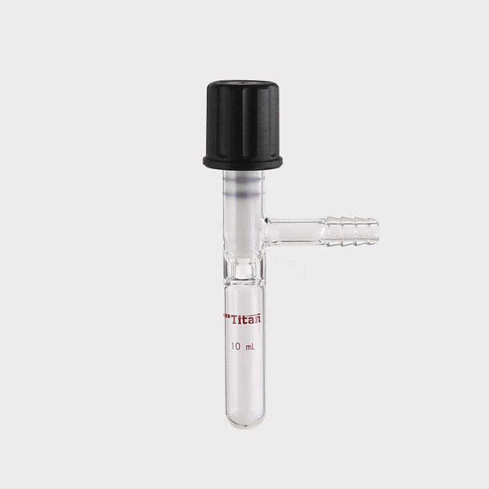 厚壁溶剂储存瓶(SCHLENK) 外径&times;长度：19&times;65mm，高真空阀：0-8mm，10ml 特…
