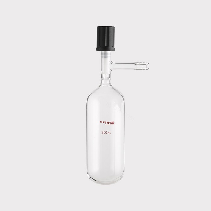厚壁溶剂储存瓶(SCHLENK) 外径&times;长度：60&times;140mm，高真空阀：0-4mm，250ml…
