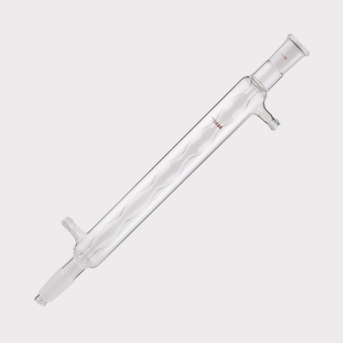 球型冷凝器 具可拆式小咀,磨口:24/40,有效长度:300mm,小咀外径:8mm 特优级 - ACESUN艾斯琳