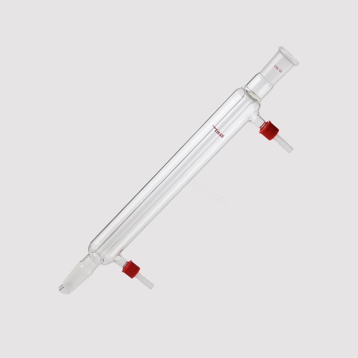 直型冷凝器 具可拆式小咀,磨口:24/40,有效长度:300mm,小咀外径:8mm 特优级 - ACESUN艾斯琳