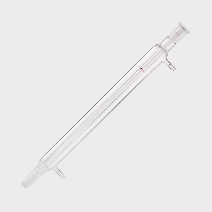直型冷凝器 磨口：24/40，有效长度：400mm，小咀外径：10mm 特优级