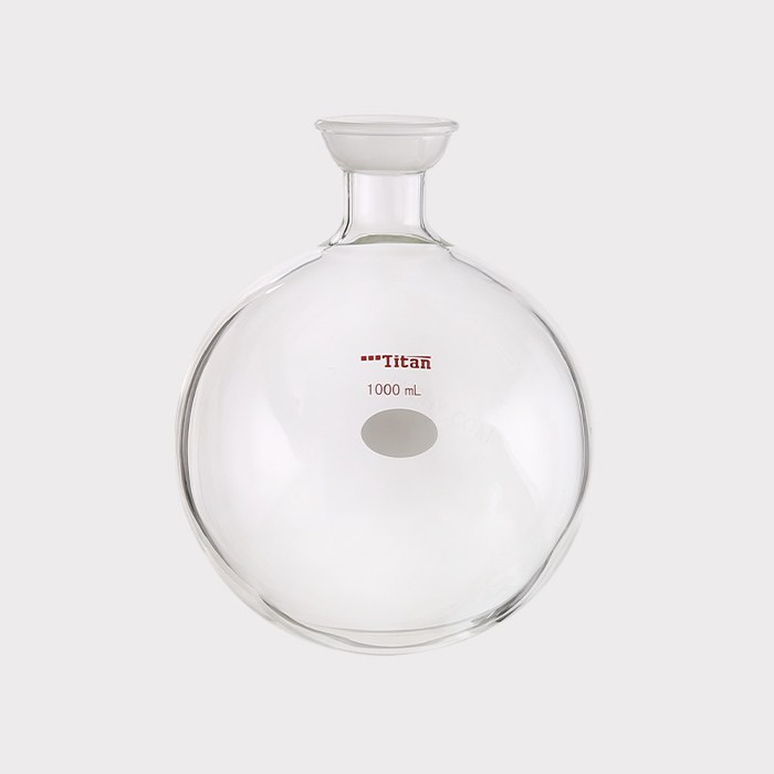球磨口单口圆底球瓶 磨口：35/20，1000ml 特优级