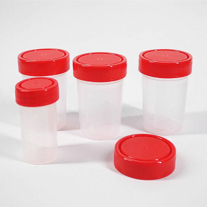DELTALAB PP样本瓶 红盖 120ml