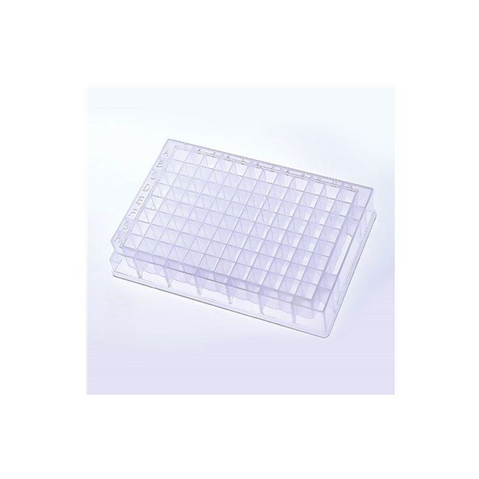 1.2mL 96孔深孔板，透明，96方形孔，V形底