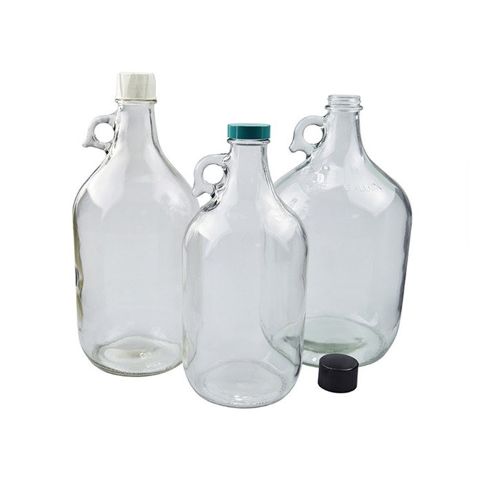 窄口瓶 附提把 绿盖PTFE垫片 1920ml 38-400 - Qorpak