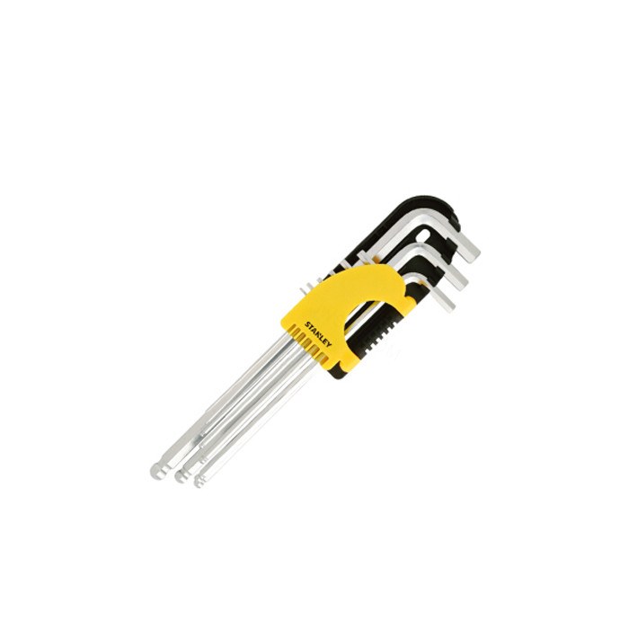 9件套公制球头内六角扳手1.5-10mm - Stanley/史丹利