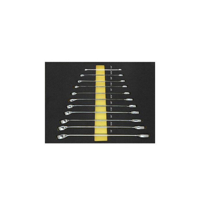 11件套英制两用长扳手工具托 - Stanley/史丹利