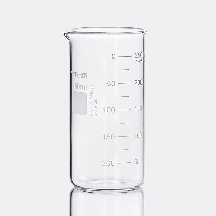 高型烧杯 250ml 特优级 - Titan/泰坦