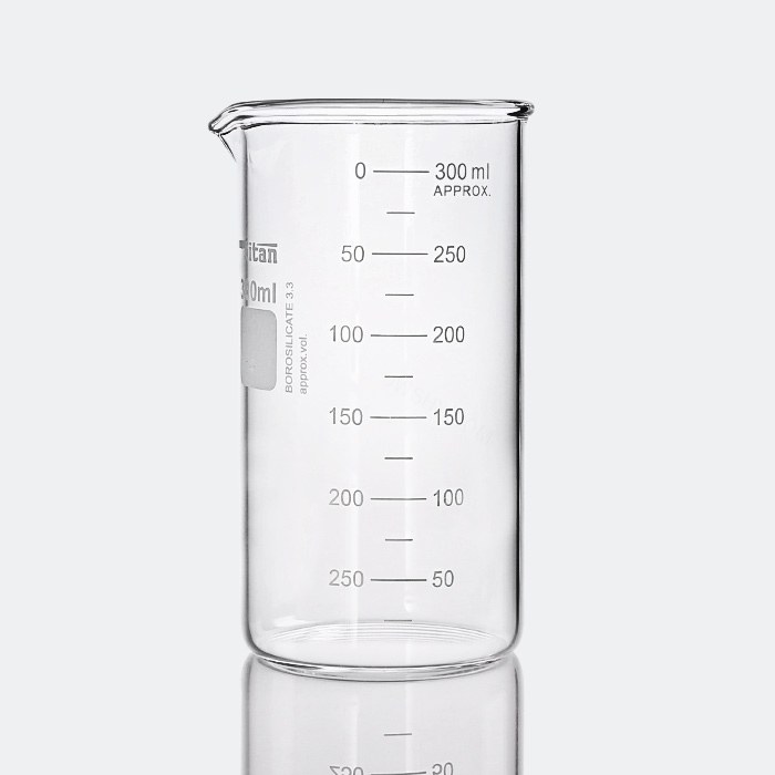 高型烧杯 300ml 特优级 - Titan/泰坦