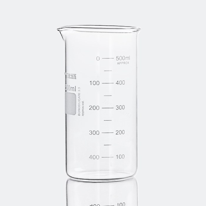 高型烧杯 500ml 特优级 - Titan/泰坦
