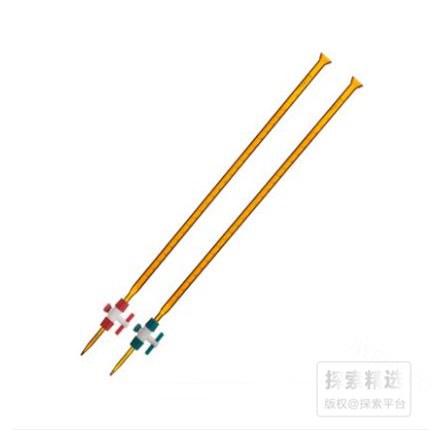 棕色新型（可拆卸）四氟酸碱两用滴定管（A级）喇叭口 50ml