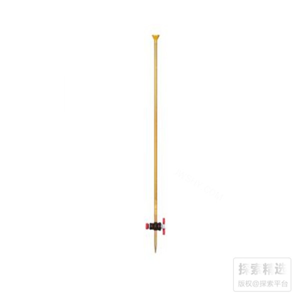 棕聚四氟滴定管（酸碱两用）（A级）平口  100ml - 玖梧精选