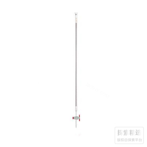 兰线聚四氟滴定管（酸碱两用）（A级）喇叭口  10ml - 玖梧精选