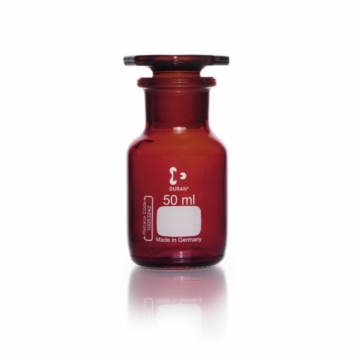 棕色宽磨口试剂瓶 100ml 29/22 原Schott/肖特 - Duran