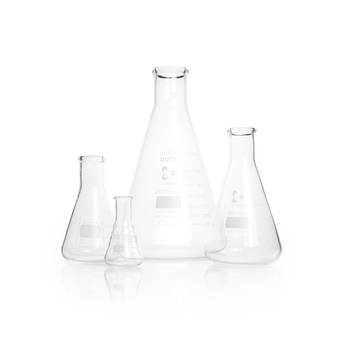 锥形瓶 厚唇 2L 原Schott/肖特 - Duran