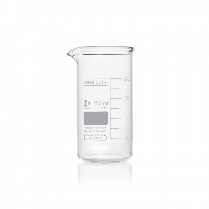 高型烧杯 厚唇 250ml 原Schott/肖特