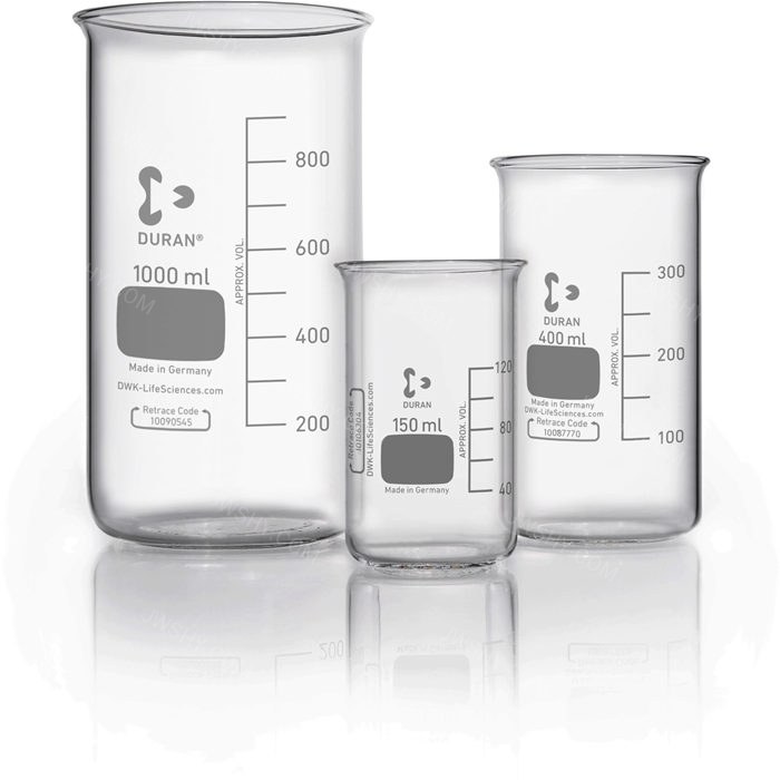 高型烧杯 无倾倒口 100ml 原Schott/肖特