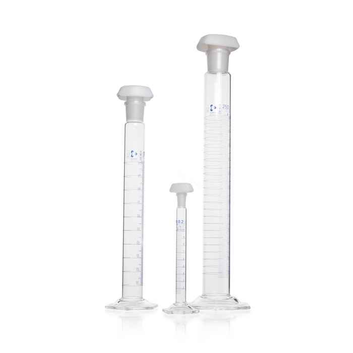 玻璃量筒附PE塞 A级 10ml 10/19 原Schott/肖特 - Duran