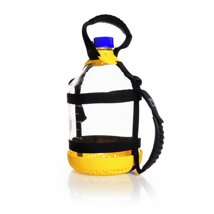 试剂瓶提篮 5L GL45 黄色 原Schott/肖特