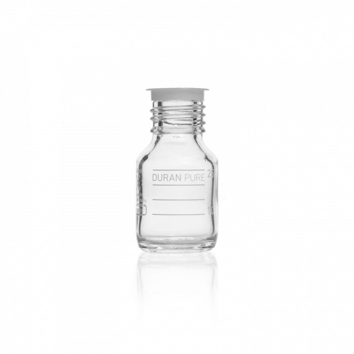 PURE试剂瓶 250ml GL45 不附盖及倾倒环 原Schott/肖特