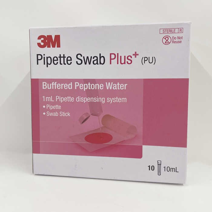 原3M Swab 3M移液管式涂抹棒（缓冲蛋白胨水）储存温度：2~8度，原货号WX300947628，新老包装随机发货