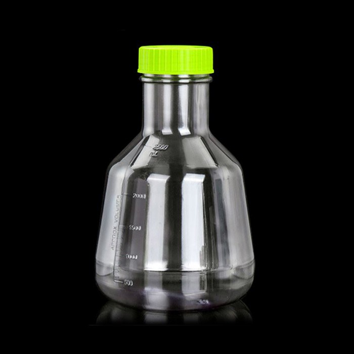 三角培养摇瓶,3000ml,PC材质,悬浮型,透气盖,独立包装,无DNA/RNA酶,无热原,灭菌