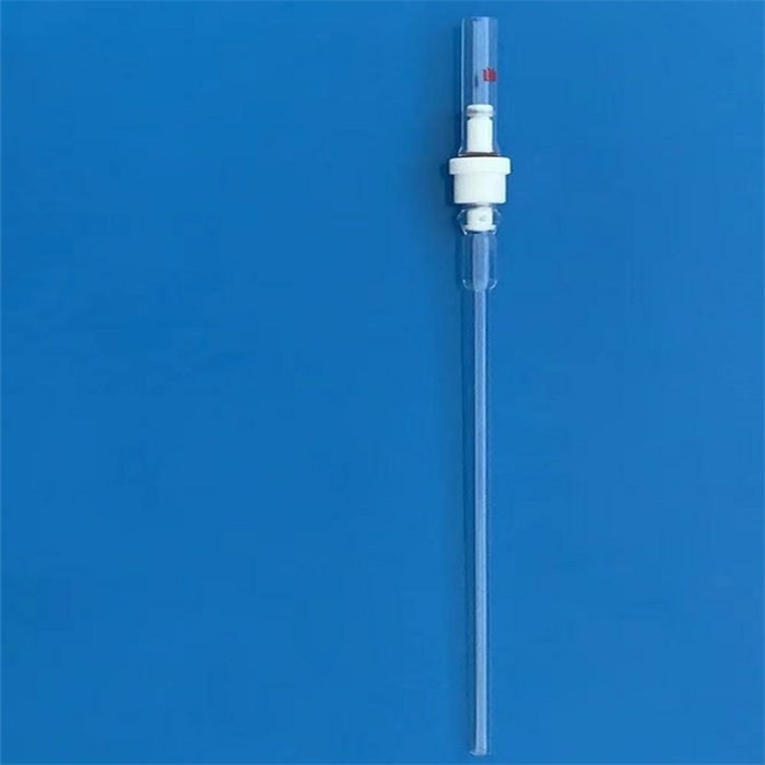 白色全四氟盖，5mm外径玻璃低压/真空样品管,500MHz,长度7(inch) - 欣维尔