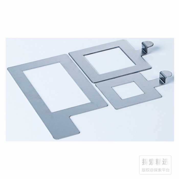 不锈钢采样板规格板 仅细菌培养用50&times;100mm 弯柄
