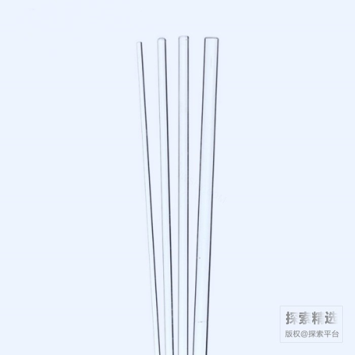 玻璃棒 耐高温,两头烘圆 3-4*300mm