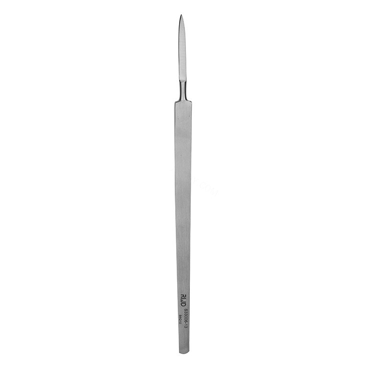 解剖刀 刃长25mm 刃宽3mm 13cm 【仅限科研专用 用于动物实验】 - 瑞沃德