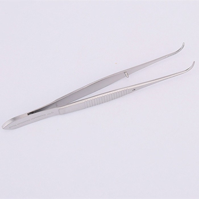 眼科镊 大弯 10cm 【仅限科研专用 用于动物实验】