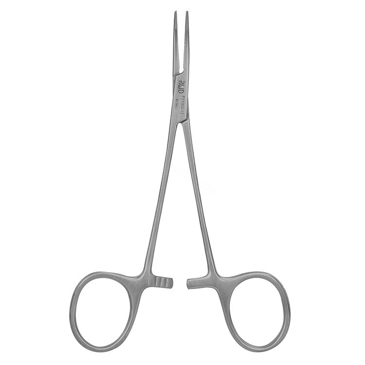 止血钳 弯 14.5cm 【仅限科研专用 用于动物实验】