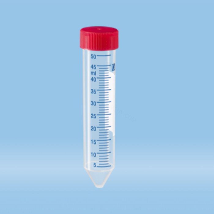 离心管,50ml 红色盖 - Sarstedt/莎斯特