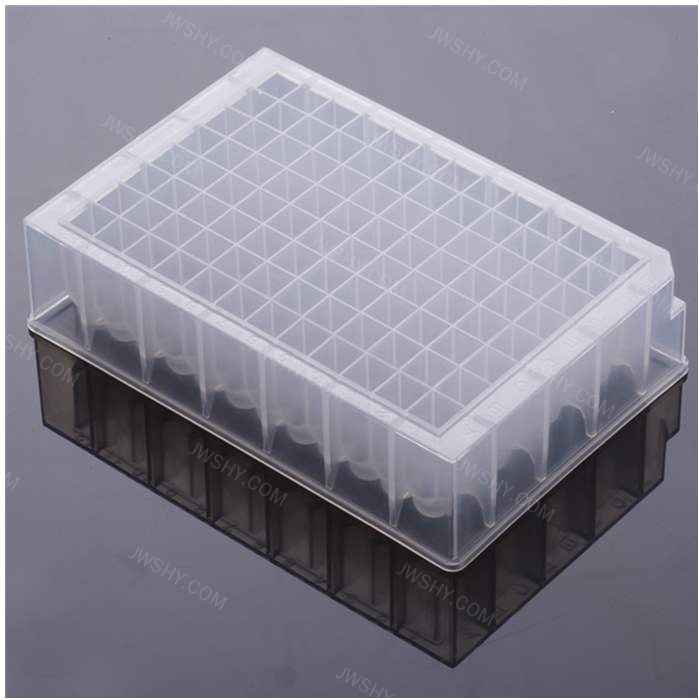 深孔板 2.2ml 96方孔U形底 透明