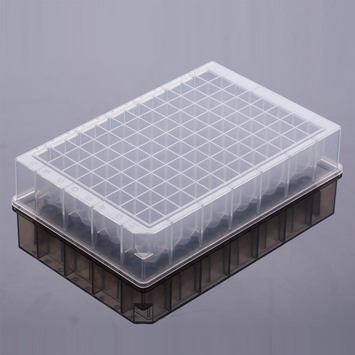深孔板 1.0ml 96方孔U形底 透明 - ACESUN艾斯琳