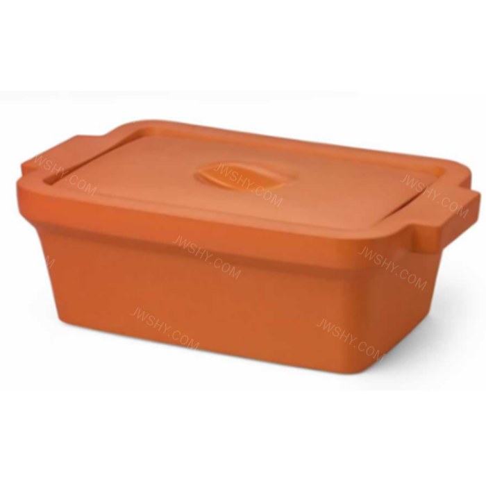 CoolCell 4L冰盘，橙色带盖