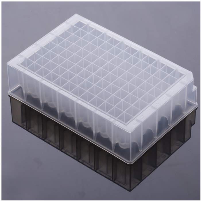 深孔板 2.2ml 96方孔U形底 透明