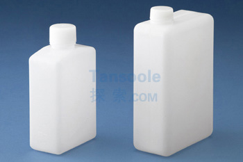 HDPE扁瓶 单口 500ml 长&times;宽&times;高：88&times;50&times;162mm【NI…