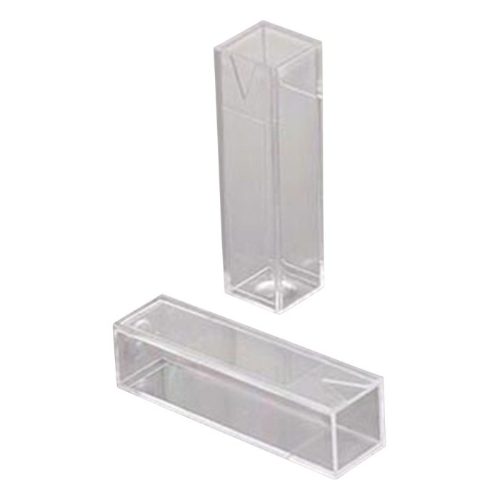 一次性比色皿 ST-PS 标准 光路长度10mm 2.5～4.5ml - AS-ONE/亚速旺
