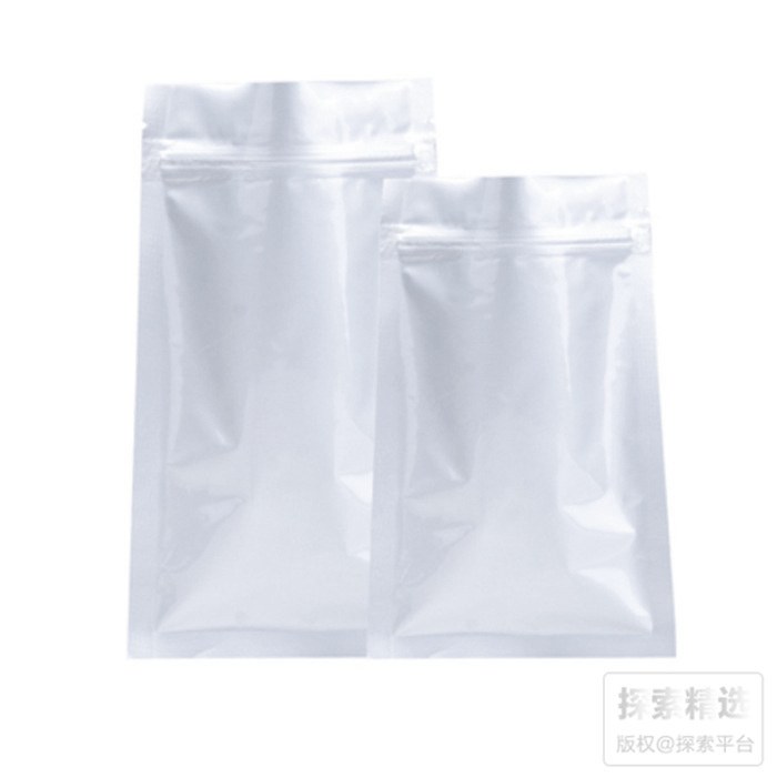 铝箔平底自封袋 14&times;19cm 单面11丝