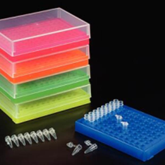 Axygen 96 孔彩色套装PCR 管存放架，5个/包，5包/箱