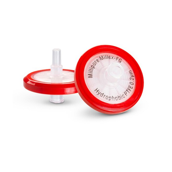 Millex-FH 过滤器 0.20um 疏水性PTFE 33mm 红色 非无菌 - Millipore/密理博