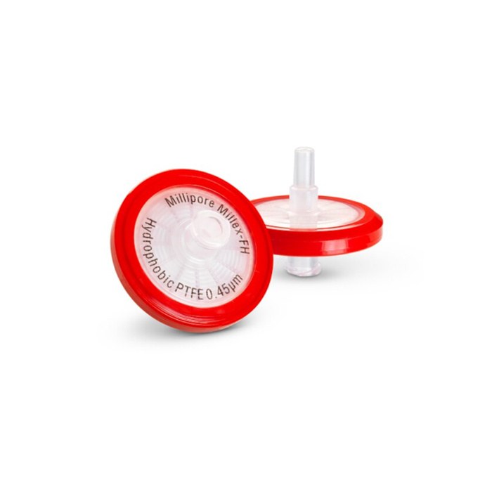 Millex-FH 过滤器 0.45um 疏水性PTFE 33mm 红色 非无菌 - Millipore/密理博