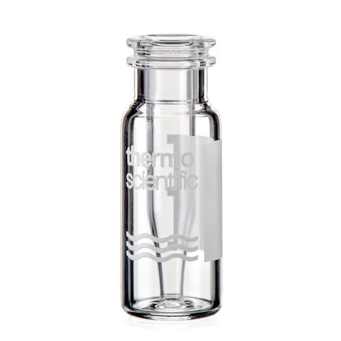 样品瓶 0.3mL透明 SNAP 11mm卡口样品瓶 带书写标签 内置内插管 - Thermo Fisher