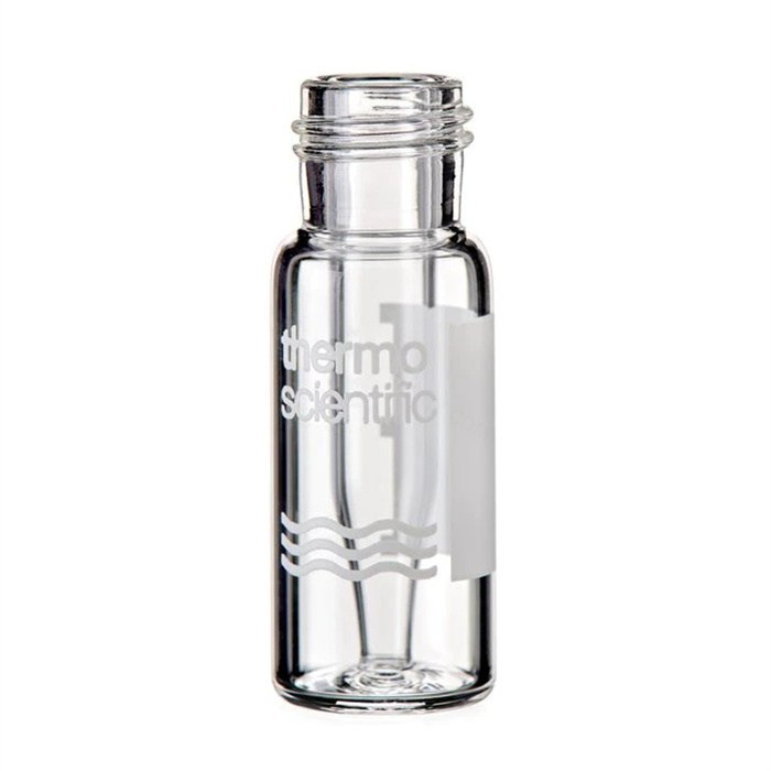 样品瓶 0.3mL透明螺口微量样品瓶 9 MM 短螺纹 带书写标签 - Thermo Fisher